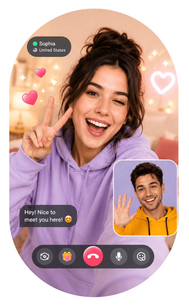 Live video call experience on LivCam alternative