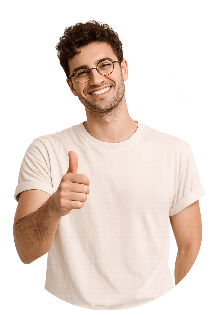 Man chatting on AzarLive alternative app