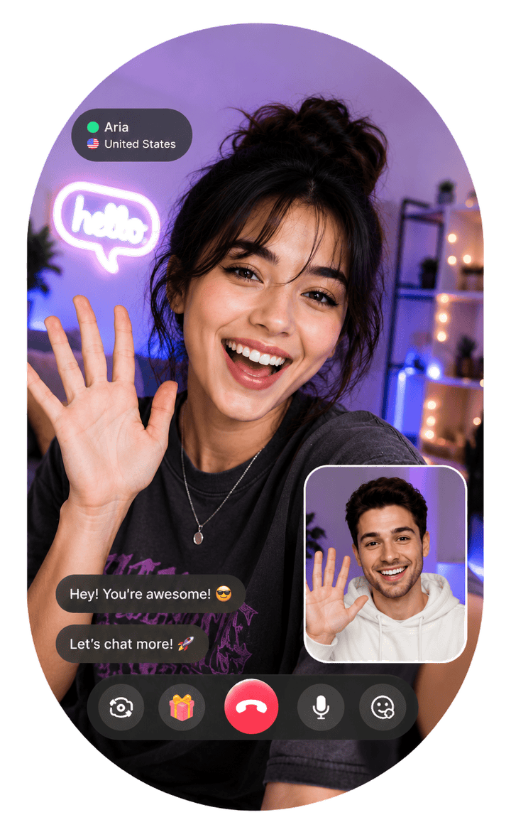 Fun social video chat on Monkey app alternative