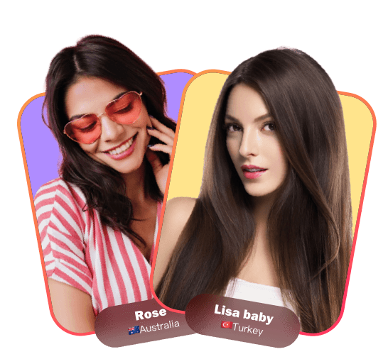 2 beautiful women available for chat on LivCam.