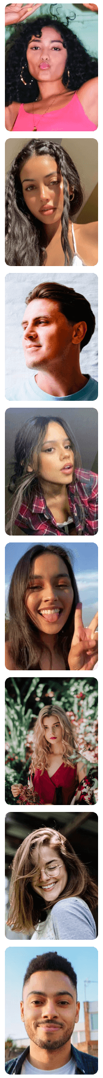 Video chat with beautiful people on LivCam.